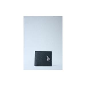 26 SS 프라다 남성 텍스처드 가죽 카드 홀더 pra0164010blk