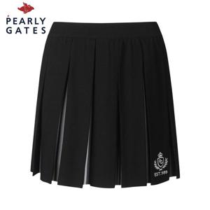 [파리게이츠] 여성 인버티드 컬러 라인 큐롯 니트 스커트