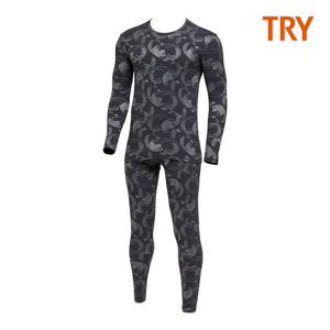 [트라이] 남성 쟈카드 내의 상하세트 H22