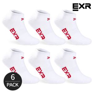 EXR 남성 프론트 컬러로고 스니커즈 6P_WHRD