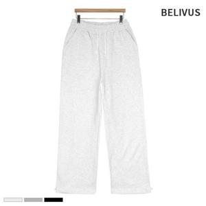 빌리버스 남성 와이드 팬츠 BJJ040 기모 스트링 트레이닝 바지