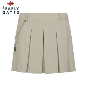 [파리게이츠] 여성 체인 플리츠 큐롯 스커트