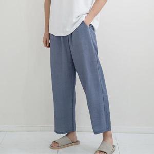 아이우먼 체크9부인견홈웨어팬츠 BZJ064M406 빅사이즈