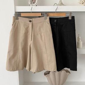 빅사이즈사랑해요 P610L407 런와이드5부면반바지 LT