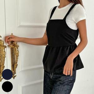 빅사이즈레이어드티 S584L408 솜스퀘어백리본뷔스티에 YP