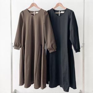 빅사이즈셔링원피스 S935L410 사이드셔링레이프원피스 SM