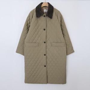 아이우먼 다이아퀄팅배색카라코트 LYT126M411 빅사이즈