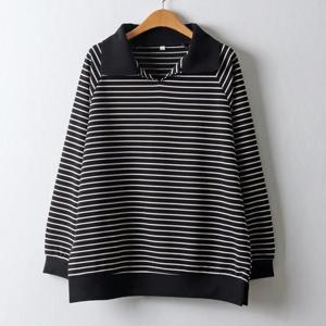 아이우먼 베이직단가라카라니트티 MNJ450M411 빅사이즈