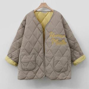 아이우먼 오픈누빔레터링패딩 POQ101M411 빅사이즈