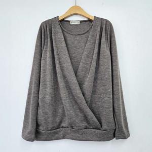 아이우먼 인챈딥브이랩라운드티 NBT187M411 빅사이즈