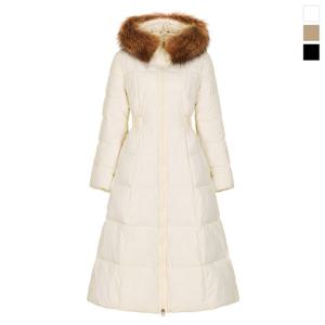 FOCUS  라쿤후드트리밍밴딩롱패딩점퍼 PBBF4W1JP1591