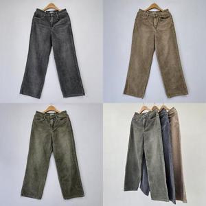 위쉬몰 LO 피크골덴와이드팬츠174(T374H412) 빅사이즈