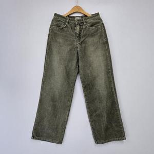 아이우먼 먼트골덴와이드데님팬츠 LOT374M412 빅사이즈