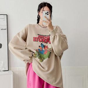 아이우먼 패밀리카기모맨투맨티 POT513M412 빅사이즈