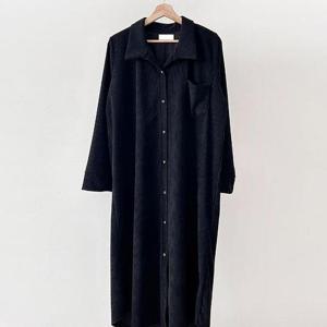 빅사이즈골덴원피스 T497L412 안나루즈카라골덴롱남방 BS