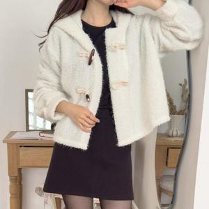 아이우먼 덤들떡볶이단추가디건 GOT504M412 빅사이즈