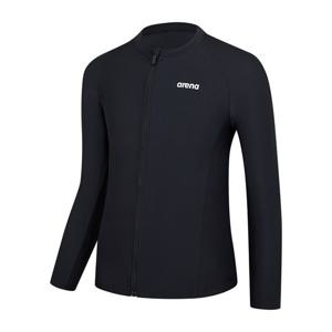 [아레나]이니셜 주니어 집업래쉬가드 A4BB1BC82BLK-IDG