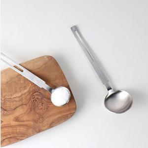 [WINEQOK]미니멀 스텐 베이직 계량스푼 소 1개
