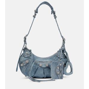 발렌시아가 Le Cagole 스몰 데님 숄더 백 P00658523