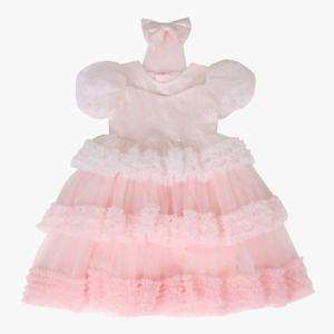 [로엠걸즈(아동)]그라데이션  프릴 샤 드레스원피스RGOW2556P