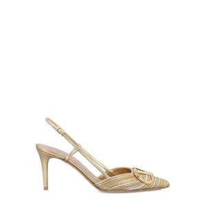 Valentino VLogo 시그니처 포인티드 토 슬링백 펌프스 6W2S0R01MNS KUN TP934735537