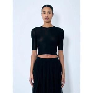 26 SS 생로랑 여성 카상드르 니트 탑  sla0259017blk