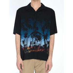 셀린느 반팔 셔츠 2C946D04014MC black