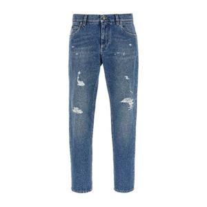 돌체앤가바나 프라이빗 워드로브 코튼 데님 진 GYJCCDG8NH5 S90