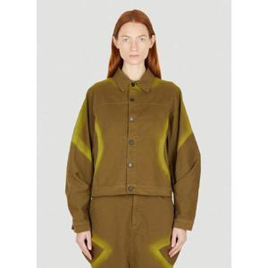 26 SS 파울라 카노바스 델 바스 여성 퍼지 데님 재킷 pcd0250002grn