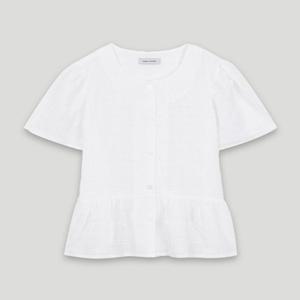 [코데즈컴바인] 셔링 버튼 블라우스 (CKB-BL304W7) CKBBL304W70