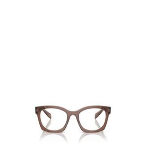 프라다 안경 PR A05V 17O1O1 TRANSPARENT BROWN