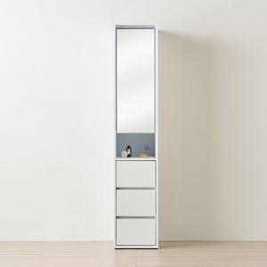 [착불] 동서가구 에센셜 거울 3서랍 옷장 400 DF926820