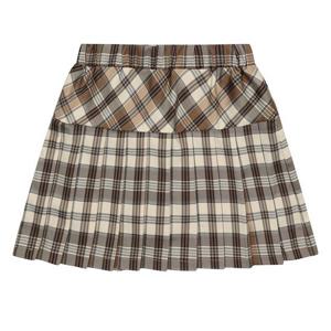 [소이]여아 밴딩 체크 패턴 플리츠 스커트 23F5852_BR