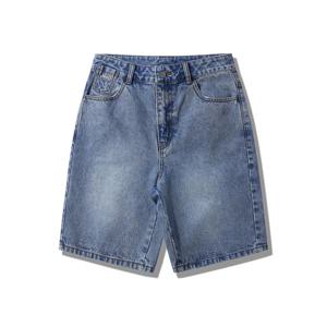 [지프]구제 와이드 하프 데님팬츠 JQ3DPU853