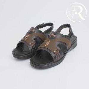 [디자이어로즈] 남자 여름 쿠션 가죽샌들 사무실샌들