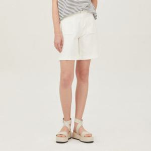 [베네통]백 밴딩 사각 포켓 반바지_BADP66431