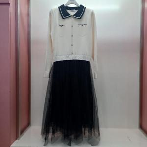 Destijl HC06 카라 니트 상의 샤스커트 깔끔한 레모나 원피스 D2533op03