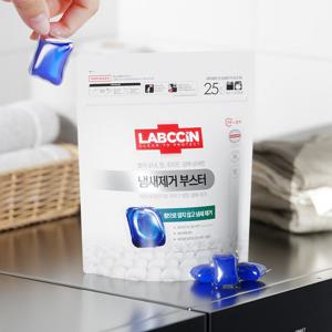 랩신 냄새 제거 부스터 캡슐 세제 무향 25개입 x 1개