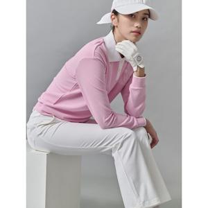 [빈폴골프][빈폴골프] 여성 블루종핏 긴팔티 - 핑크(BJ5241A04X)