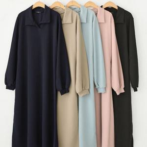 나야홍 / 빅사이즈원피스 T697L512 소이카라끈리본원피스 AR