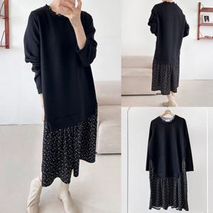 나야홍 / 위쉬몰 BS 잔꽃레이어트임원피스(V796H512) 빅사이즈