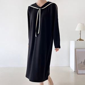 나야홍 / 아이우먼 세라숄리본끈원피스 BSV795M512 빅사이즈