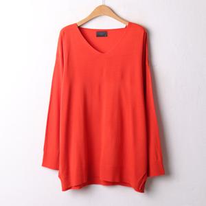 나야홍 / 아이우먼 브이데일리트임니트 RMA778M512 빅사이즈