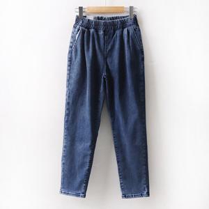 나야홍 / 아이우먼 밴딩기모배기핏진 LO7755M512 빅사이즈