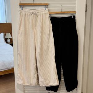 나야홍 / 빅사이즈바지 V862L512 스트링통코듀로이팬츠 YP