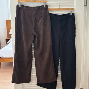 나야홍 / 빅사이즈바지 V854L512 코듀로이길쭉포켓팬츠 YP