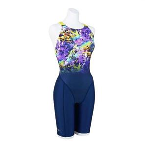 미즈노 2025 여자 반전신 수영복 5부 H1283443