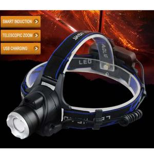 LED 충전식 센서헤드랜턴 등산낚시해루질1200루멘 L2 헤드랜턴 LED헤드랜턴 낚시헤드랜턴 등산헤드랜턴 해루질헤드랜턴