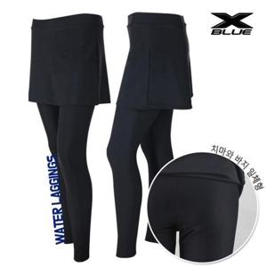 XBLUE 여자 9부 치마바지 워터레깅스 Z23182 취미생활
