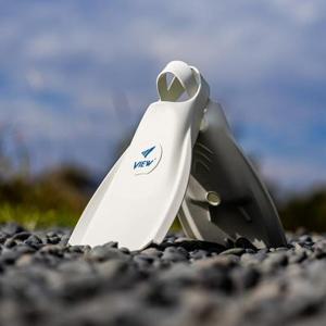 뷰 VIEW 수영훈련용 고무 오리발 숏핀 A1186339 취미